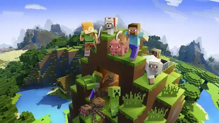 Jouer à Minecraft sur PC gratuitement 2 Minecraft screen jeu PC