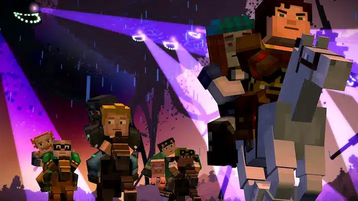 Minecraft: Story Mode screen jeu PC