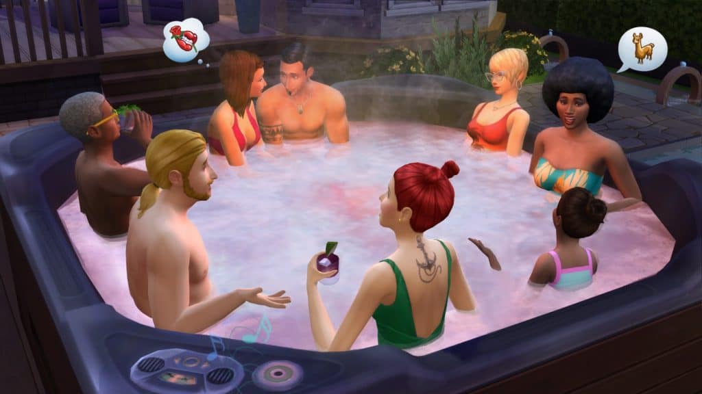 Les Sims 4 Kit d'Objets Ambiance Patio gratuit jeu pc