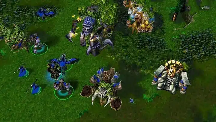 Warcraft III: The Frozen Throne screen jeu PC