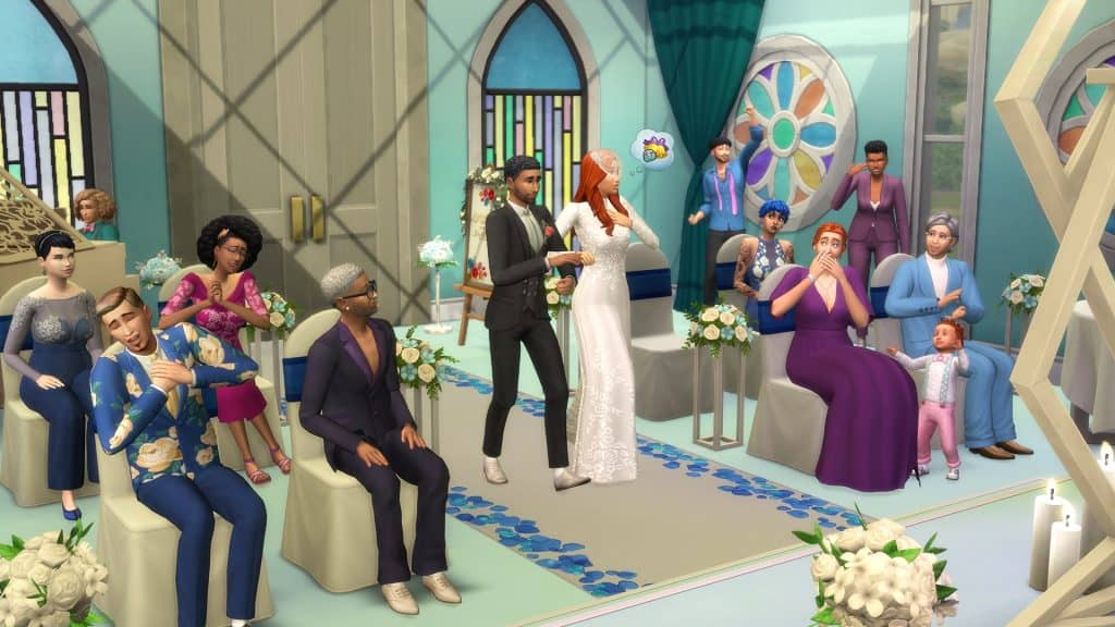 Les Sims 4 Mariage gratuit jeu pc
