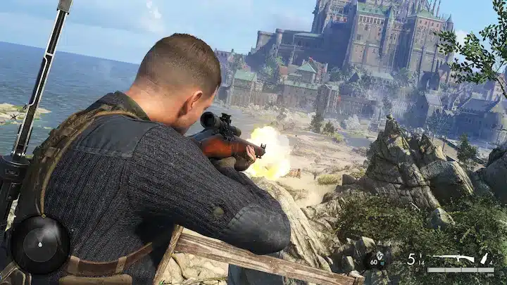 Sniper Elite 5 screen jeu PC