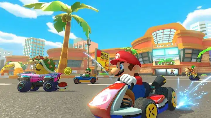 Mario Kart 8 Deluxe screen