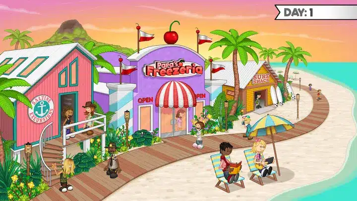Papa's Freezeria Deluxe screen jeu pc