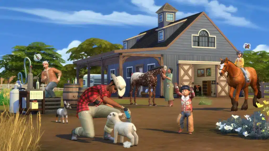 Les Sims 4 Vie Au Ranch Télécharger jeu pc