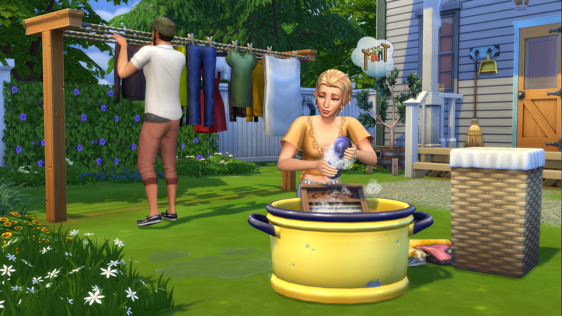 Les Sims 4 Jour De Lessive pour pc