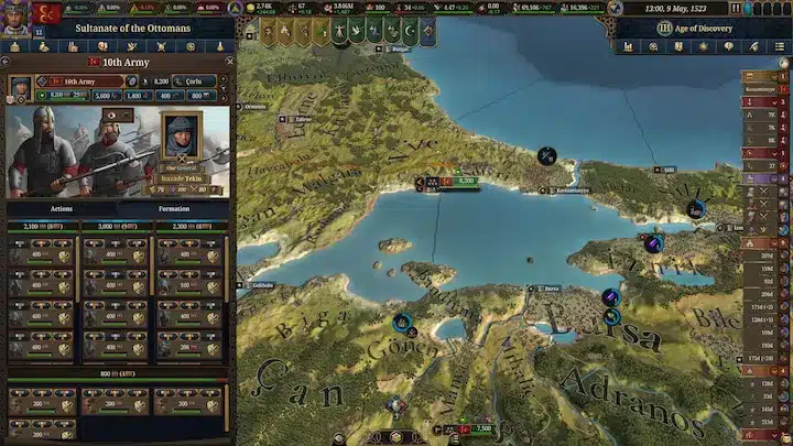 Europa Universalis V screen jeu PC