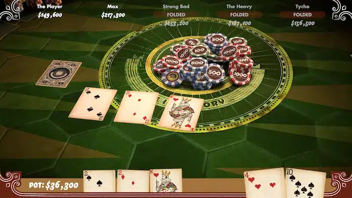 Poker Night at the Inventory screen jeu PC